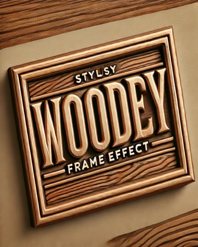 Wooden Frame Effect